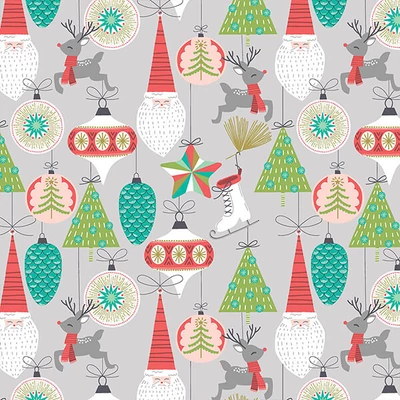 Patchwork tkanina - Free Spirit - Fa la la by Maude Asbury 015XSIVA