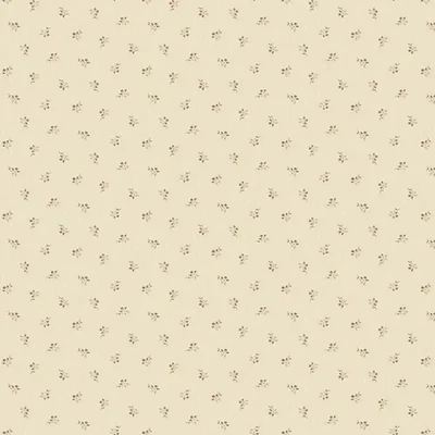 Patchwork tkanina - Makower - Wildflower Cottage 1594L Meadow linen