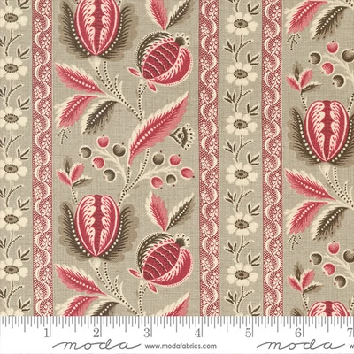 Patchwork tkanina - Moda - Chateau de Chantilly by French General 13940-12
