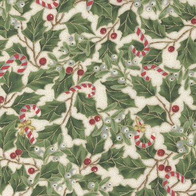 Patchwork tkanina - Moda - Merry Manor Metallic 33662-11M