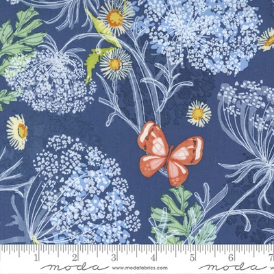 Patchwork tkanina - Moda - Wild Blossom by Robin Pickens 48733-25