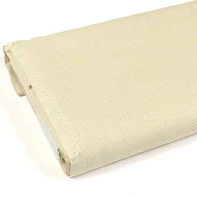 Kongré, Aida platno za vezenje križićima, 14 broja, širina 150 cm - ecru, 10 cm