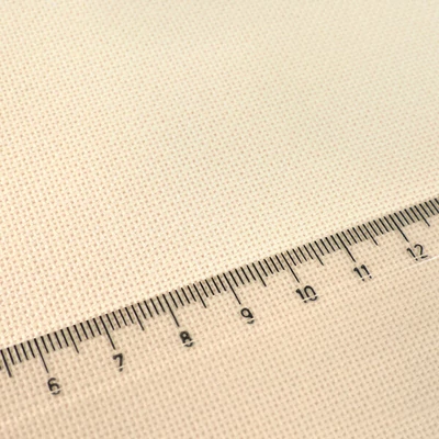 Platno za vezenje, Linda, 27 count, širina 140 cm - ecru, 10 cm
