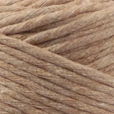 Pređa za makrame, ReTwisst Macrame String, 3 mm, 250 g - 08, bež