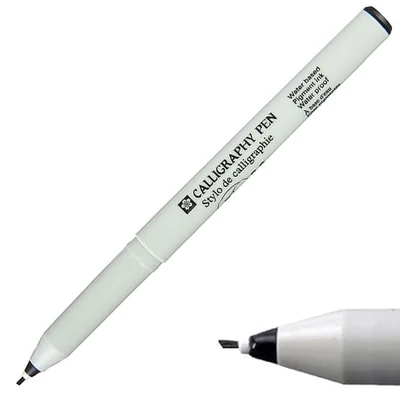 Sakura kaligrafski flomaster, crni - 1 mm