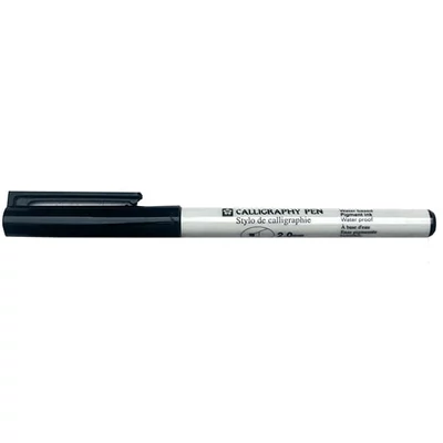 Sakura kaligrafski flomaster, crni - 2 mm