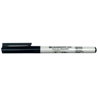 Sakura kaligrafski flomaster, crni - 3 mm