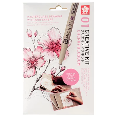 Sakura Kreativni komplet za crtanje - Cherry Blossom