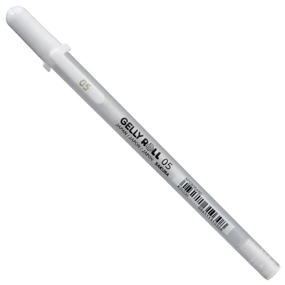 Sakura Gelly Roll Basic gel olovka, 05 (0,3 mm) - white