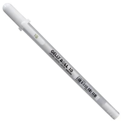 Sakura Gelly Roll Basic gel olovka, 10 (0,5 mm) - white