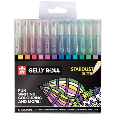 Sakura Gelly Roll Stardust set gel olovki - 12 kom