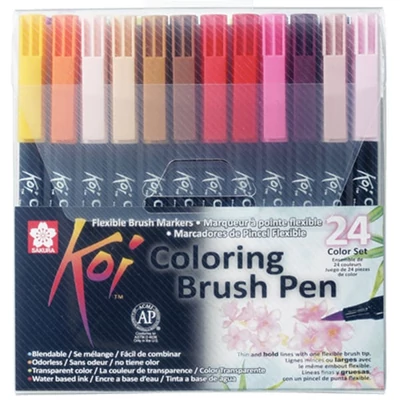 Sakura Koi Brush Pen set kistova - 24 kom