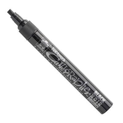 Sakura Pen-Touch Calligrapher kaligrafski lak filc, srednji (5 mm) - crni