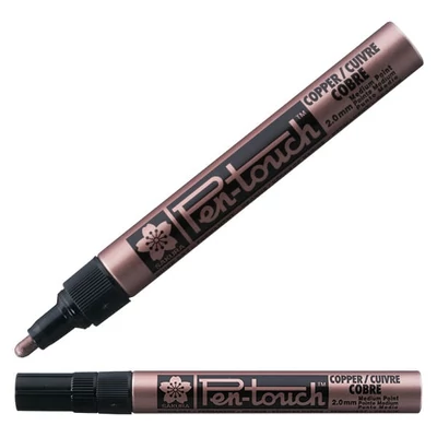 Sakura Pen-Touch lak filc, srednji (2 mm) - bakar