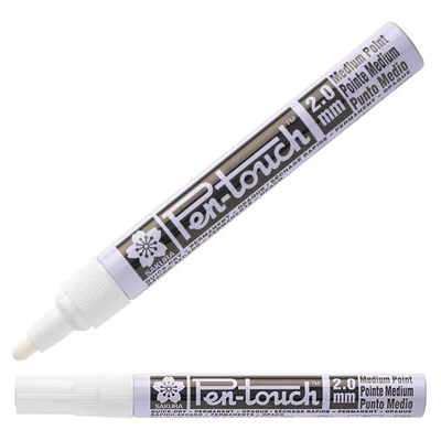 Sakura Pen-Touch filcani lak, srednji (2 mm) - bijeli