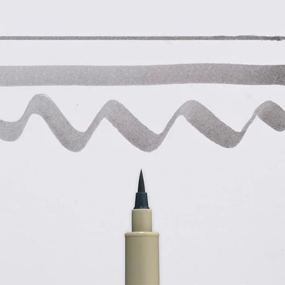 Sakura Pigma Brush kist filc- cool gray