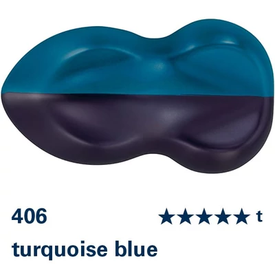 Schmincke AERO COLOR profesionalna boja za pištolj za retuširanje, 28 ml- 406, turquoise blue