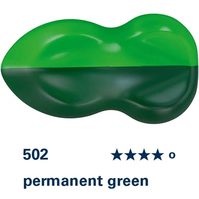 Schmincke AERO COLOR profesionalna boja za pištolj za retuširanje, 28 ml- 502, permanent green