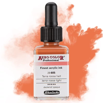 Schmincke AERO COLOR profesionalna boja za pištolj za retuširanje, 28 ml- 605, terra rossa light