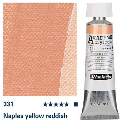 Schmincke Akademie akrilna boja, 60 ml - 331, naples yellow reddish