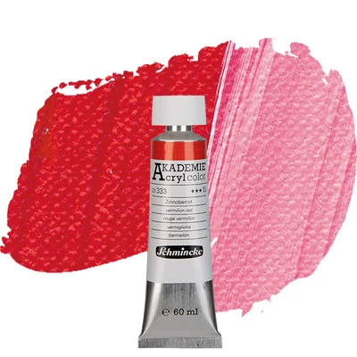 Schmincke Akademie akrilna boja, 60 ml - 333, vermilion red