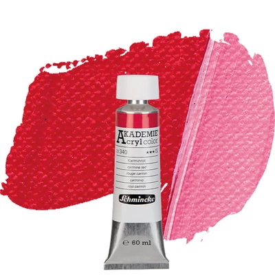 Schmincke Akademie akrilna boja, 60 ml - 340, carmine red