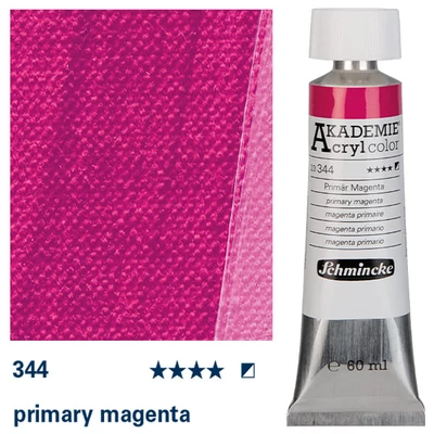 Schmincke Akademie akrilna boja, 60 ml - 344, primary magenta