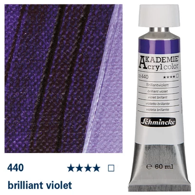 Schmincke Akademie akrilfesték, 60 ml - 440, brilliant violet