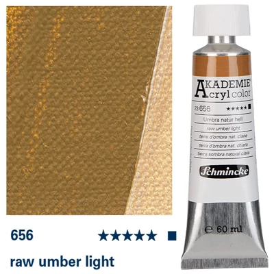 Schmincke Akademie akrilna boja, 60 ml - 656, raw umber light