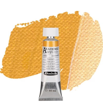Schmincke Akademie akrilna boja, 60 ml - 659, naples yellow