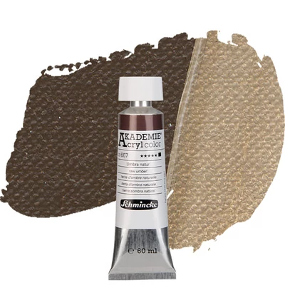 Schmincke Akademie akrilna boja, 60 ml - 667, raw umber