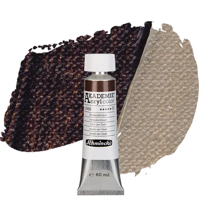Schmincke Akademie akrilna boja, 60 ml - 668, vandyke brown