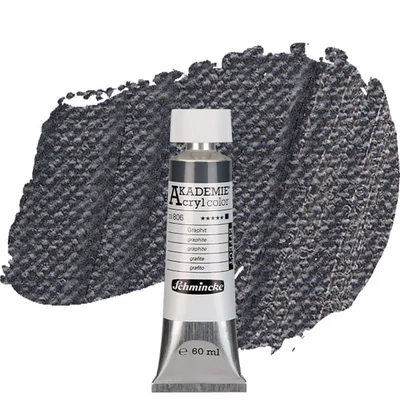 Schmincke Akademie akrilna boja, 60 ml - 806, graphite
