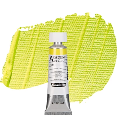 Schmincke Akademie akrilna boja, 60 ml - 845, neon yellow