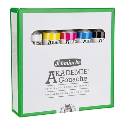Set gvaš boja Schmincke Akademie, 5x20 ml
