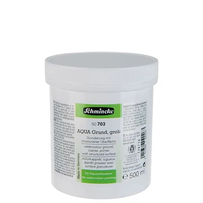 Schmincke Aqua primer za akvarel, 500 ml - grubi
