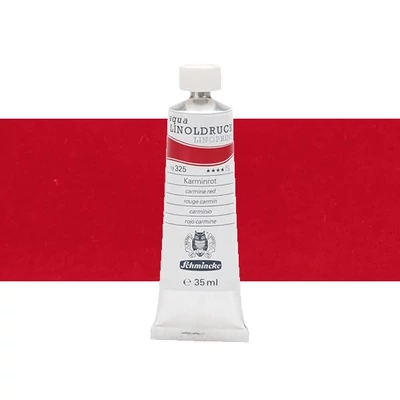 Schmincke Aqua Linoprint lino boja, 35 ml - 325, carmine red