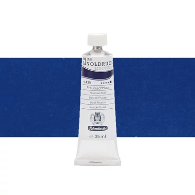 Schmincke Aqua Linoprint lino boja, 35 ml - 435, prussian blue