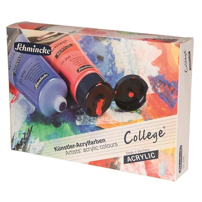 Schmincke College set akrilnih boja, 5x75 ml