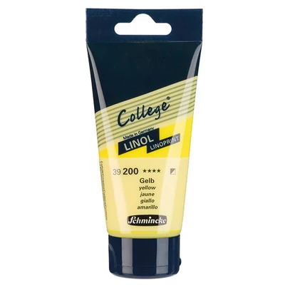 Schmincke College Linol lino boja, 75 ml - 200, yellow