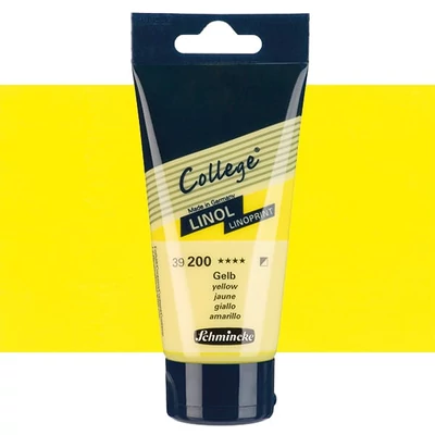 Schmincke College Linol lino boja, 75 ml - 200, yellow