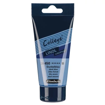 Schmincke College Linol lino boja, 75 ml - 450, dark blue
