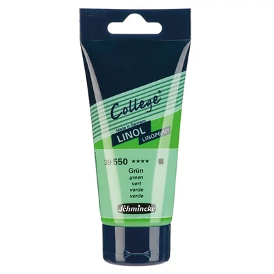 Schmincke College Linol lino boja, 75 ml - 550, green