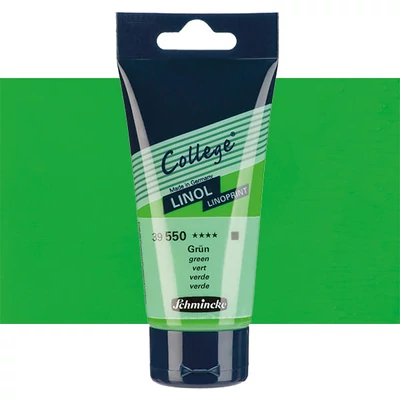 Schmincke College Linol lino boja, 75 ml - 550, green
