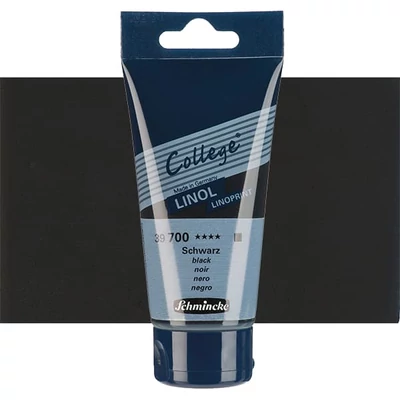 Schmincke College Linol lino boja, 75 ml - 700, black