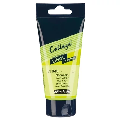 Schmincke College Linol lino boja, 75 ml - 840, neon yellow
