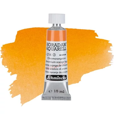 Schmincke Horadam akvarel boja u tubi, 15 ml - 214, chromium orange hue