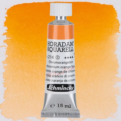 Schmincke Horadam akvarel boja u tubi, 15 ml - 214, chromium orange hue