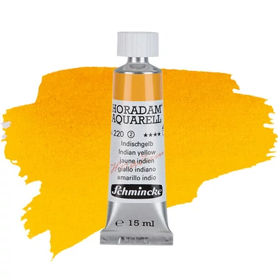 Schmincke Horadam akvarel boja u tubi, 15 ml - 220, indian yellow
