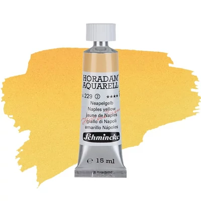 Schmincke Horadam akvarel boja u tubi, 15 ml - 229, naples yellow
